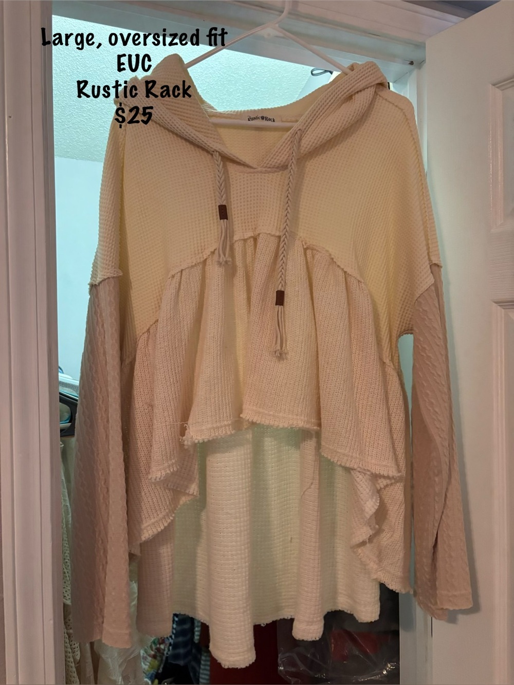 Hooded Babydoll Top